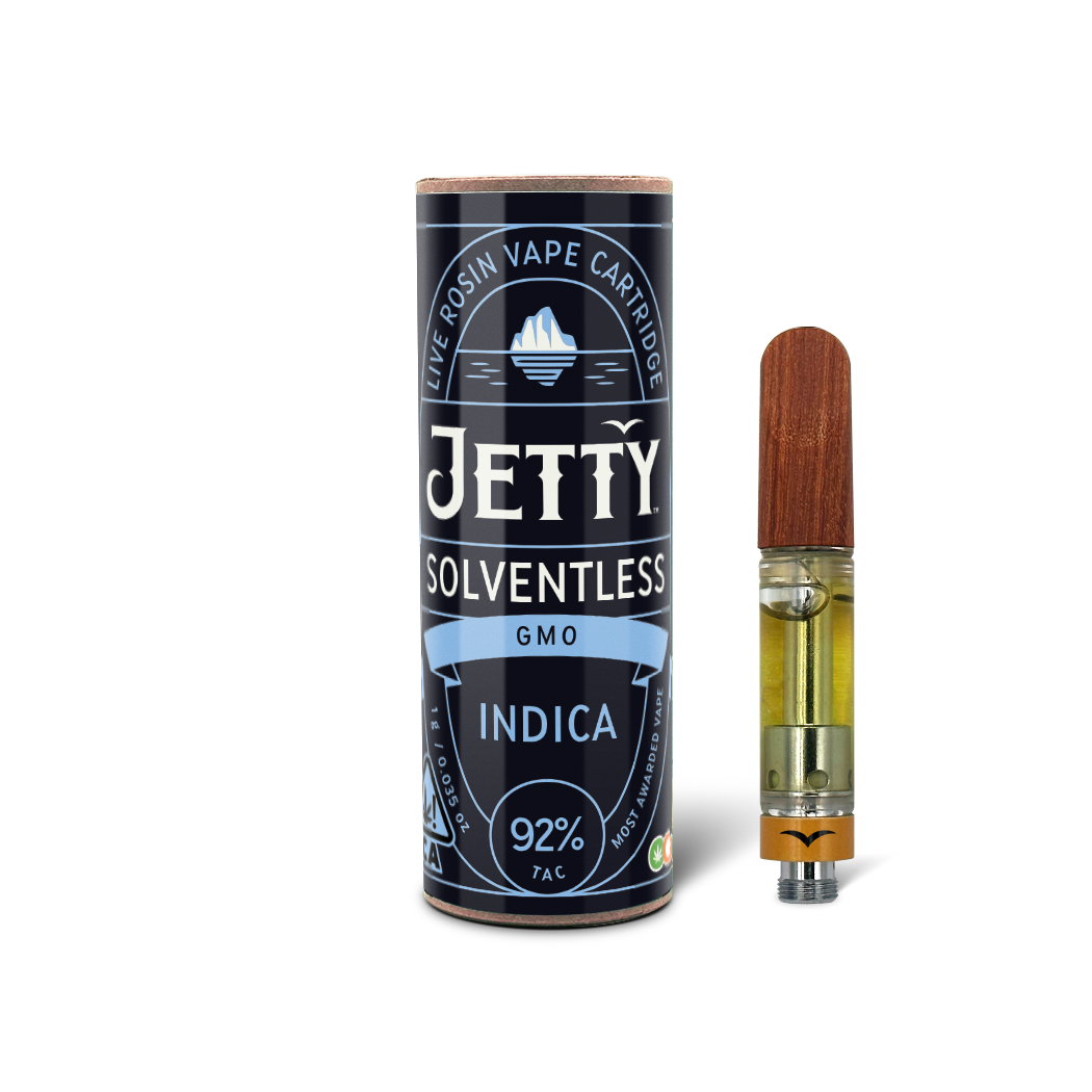 Photograph of product: GMO (I) OCal Solventless Cartridge 1g - Jetty