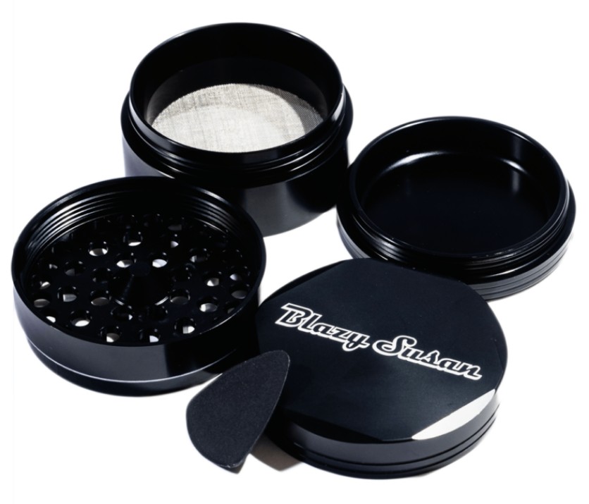 Photograph of product: Blazy Susan l Grinder l Black | 2.5"