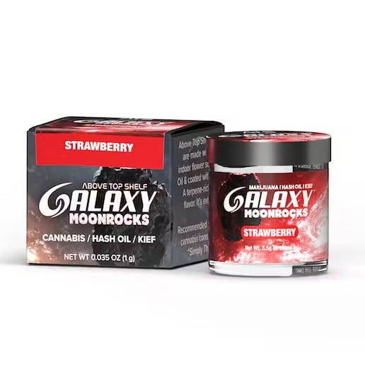Photograph of product: Strawberry Moonrocks - CA