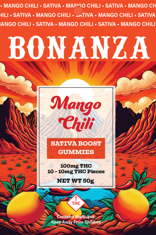 Photograph of product: Mango Chile Gummies | 100mg