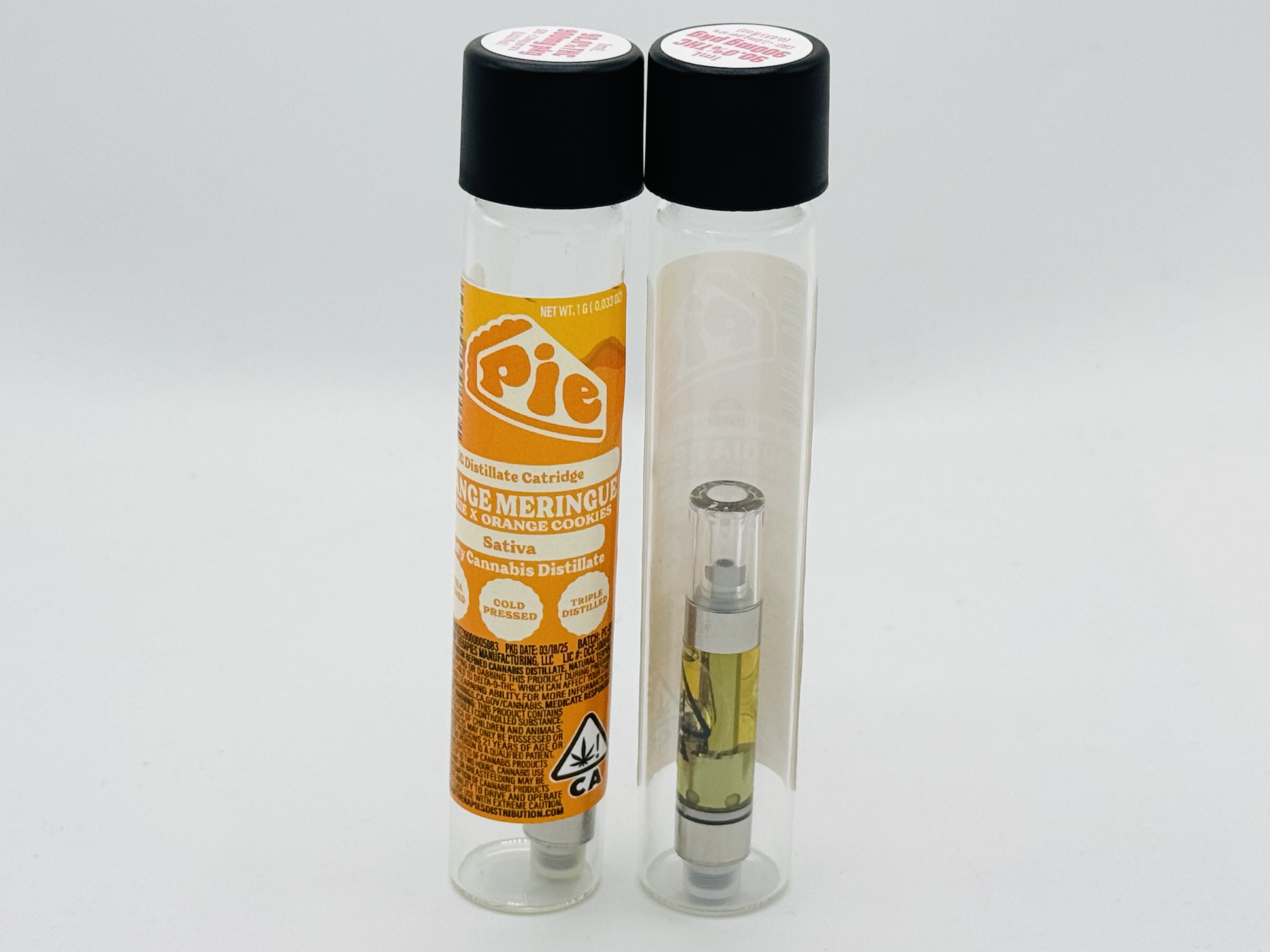Photograph of product: Pie 1G Cartridge - Orange Meringue(Oui'd)