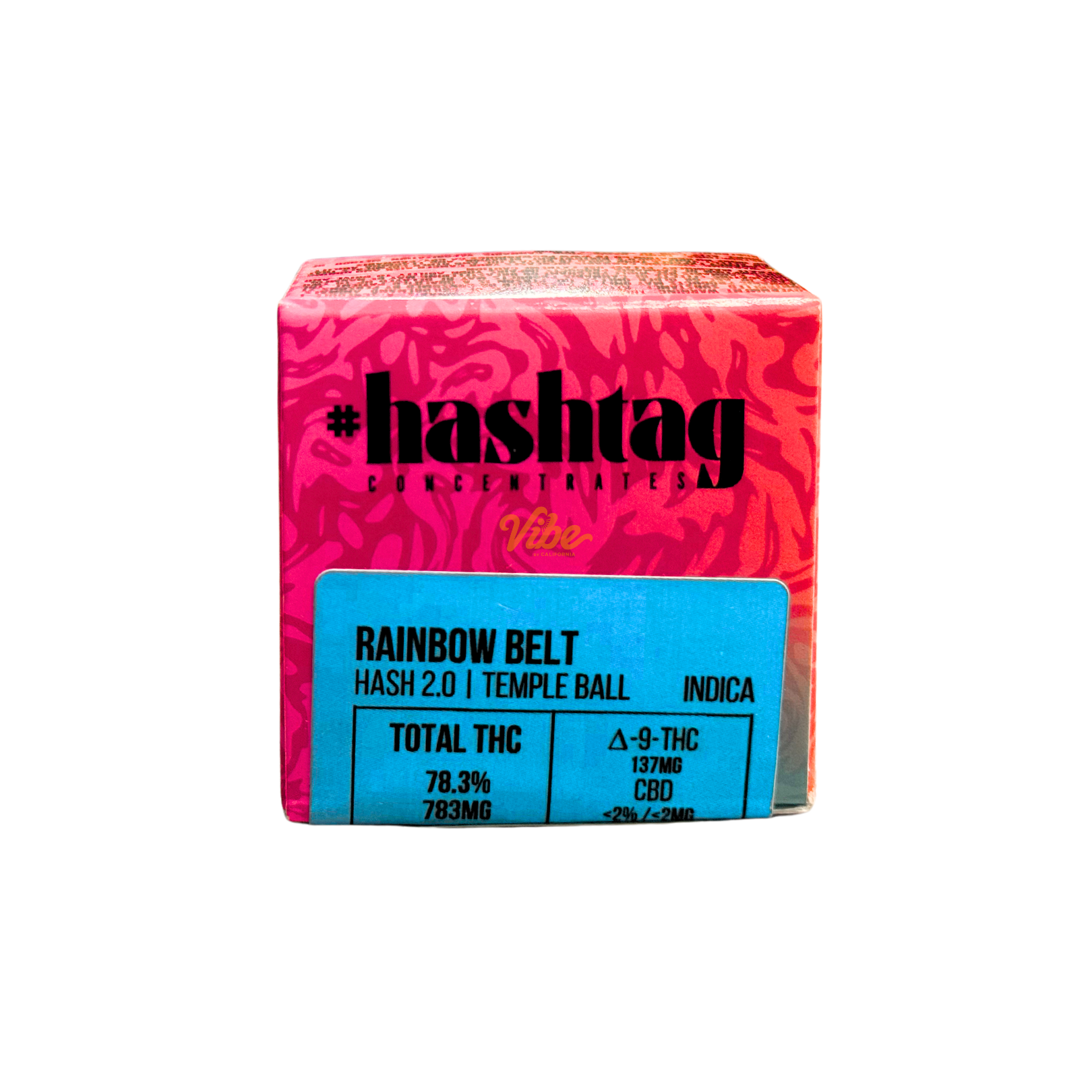 Photograph of product: RAINBOW BELT au chocolat (TEMPLE BALL)