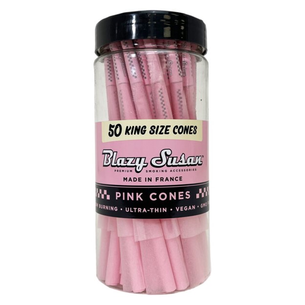 Photograph of product: Pink King Size Cones | 50ct