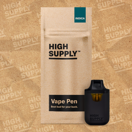 Photograph of product: Disposable Cartridge - High Supply - Grape Ape (I) - 2g