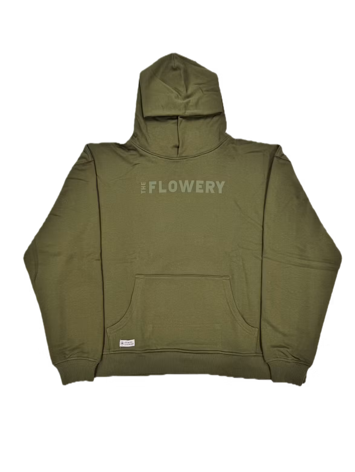 Photograph of product: THE FLOWERY OGE Hoodie Green XL
