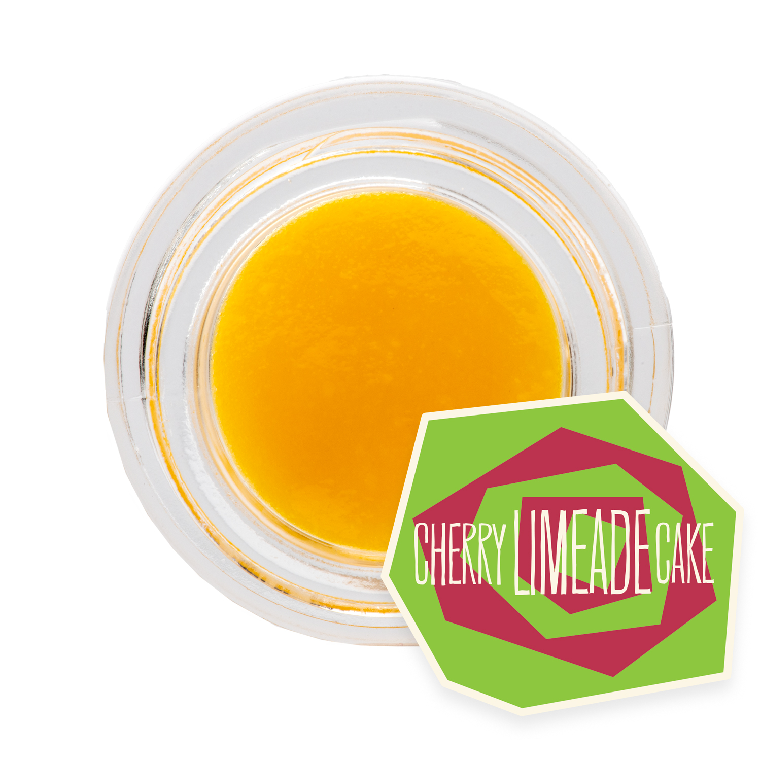 Photograph of product: Cherry Limeade Cake Sugar