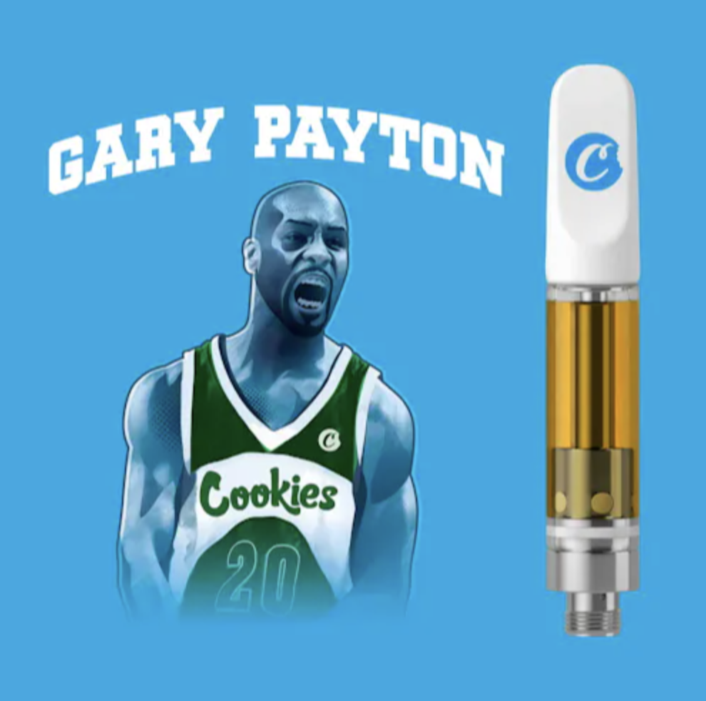 Photograph of product: COOKIES GARY PAYTON CARTRIDGE 1G