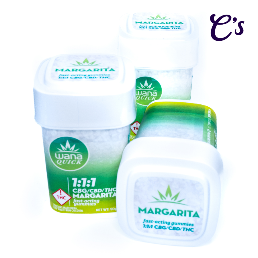 Photograph of product: Wana | Fast Acting (CBG/CBD/THC 1:1:1) Margarita 100mg