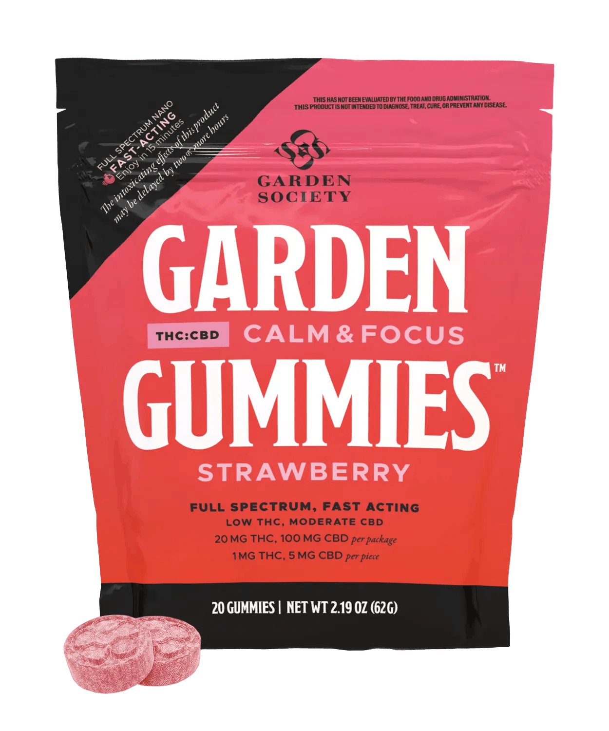 Photograph of product: Peach Gummies | 20 pack