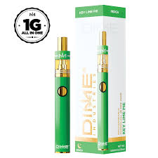 Photograph of product: DIME INDUSTRIES | KEY LIME PIE | DISPOSABLE | 1G