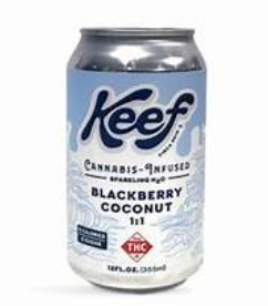 Photograph of product: (73515) 1:1 25mg Blackberry Coconut Slim Carbonated H20