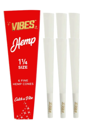 Photograph of product: Vibes Hemp Cones - 1 1/4