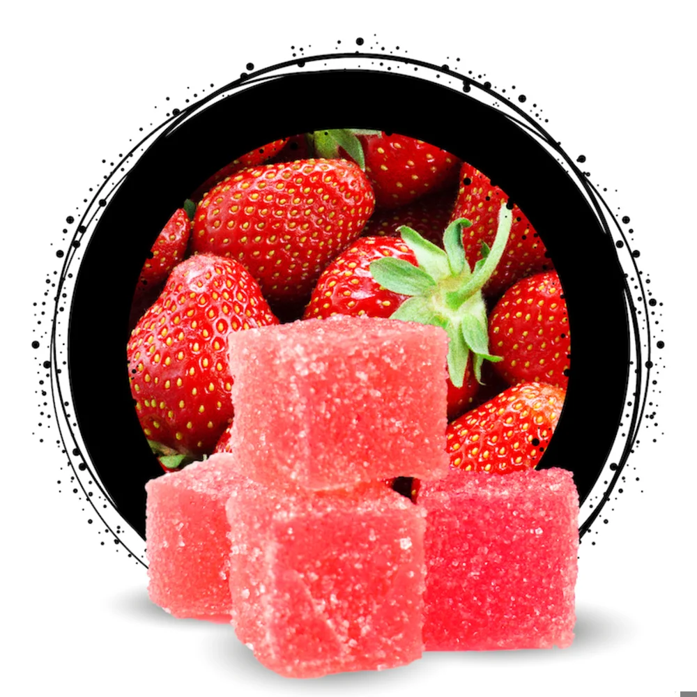 Photograph of product: Ozone - Strawberry - Gummies - 100mg