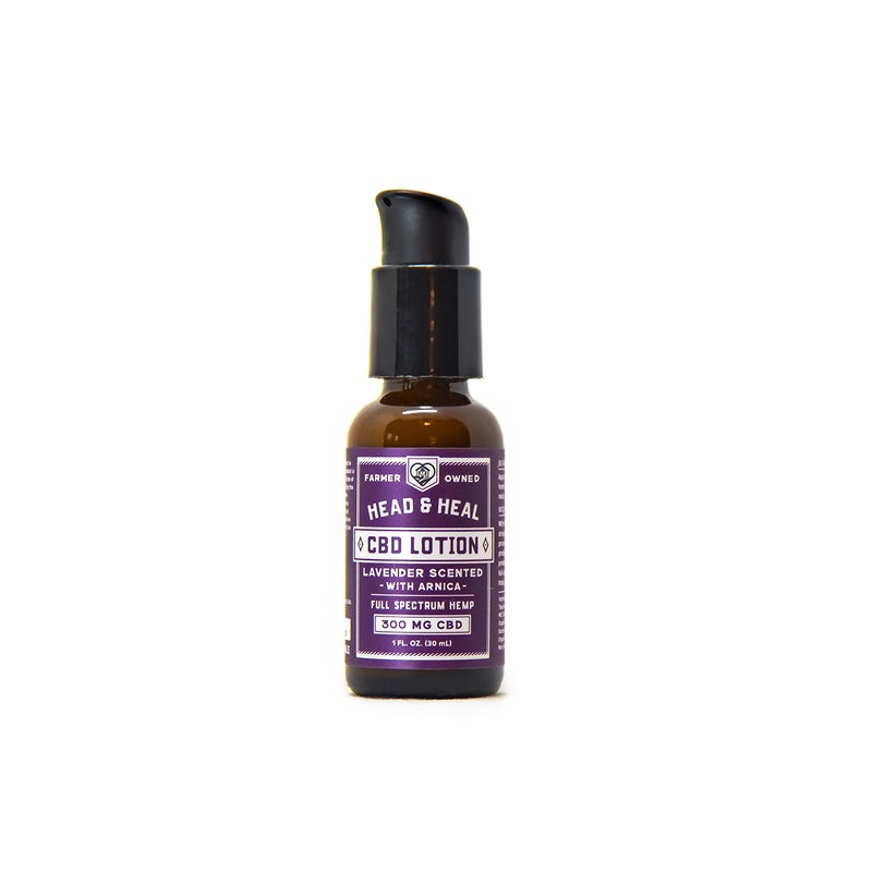 Photograph of product: Head & Heal | Lavender Arnica | CBD Lotion | 300mg