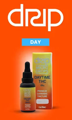 Photograph of product: Micro Drops | 100mg Daytime TH-oui Tincture
