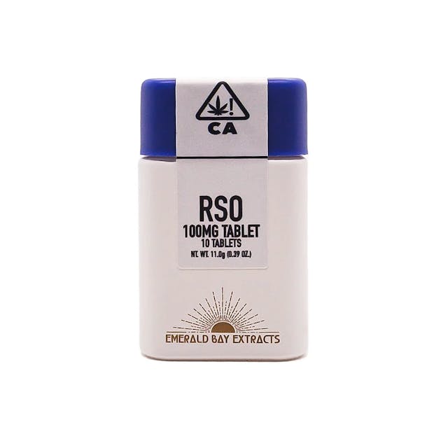 Photograph of product: Gush Mintz RSO Tablets (40 tablets) - Gush Mintz 25mg 40pk RSO Tablets