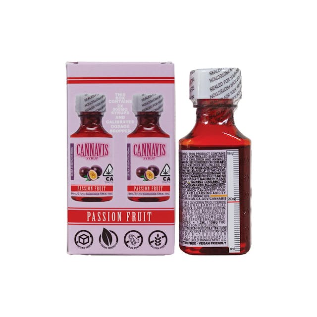 Photograph of product: Passion Fruit Syrup 2 Pack - 2-pack