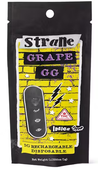 Photograph of product: Grape GG I 1G Disposable Vape (TAX INCLUDED)
