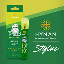 Photograph of product: HYMAN | Disposable Vape | Live Resin | Fairway Runtz | 1g