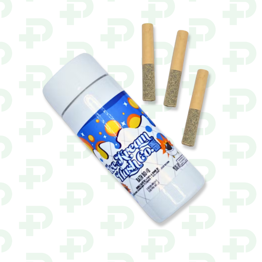 Photograph of product: IKHCO | Bath Bomb | Rosin Infused PRJ | Single Scoops 3pk