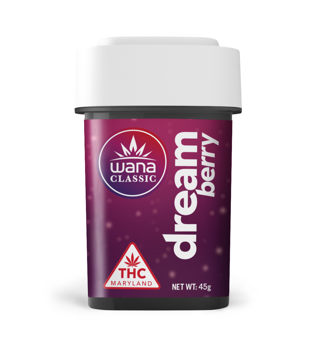 Photograph of product: Wana Dream Berry Chews (10mg/100mg)(Wana)