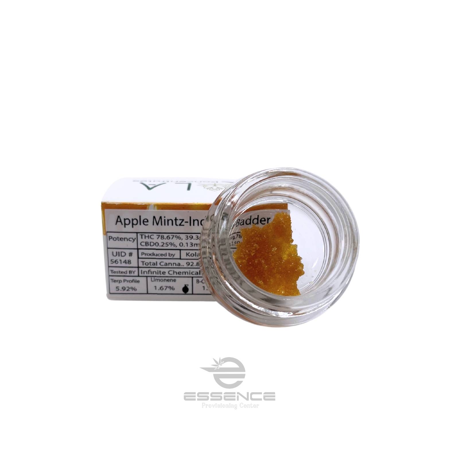 Photograph of product: Kola - Live Resin Badder - Apple Mintz (Oui'd)