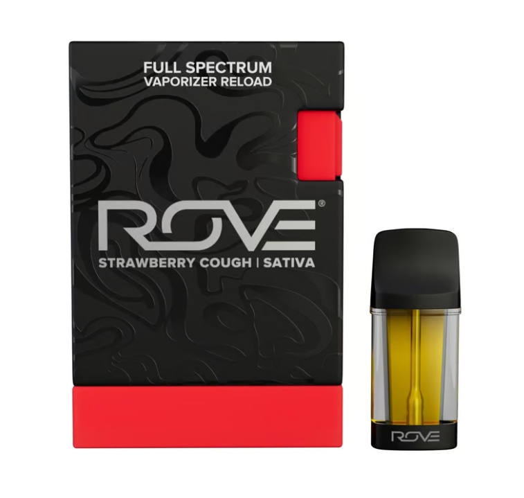 Photograph of product: Rove - Strawberry Cough - 1g Pod