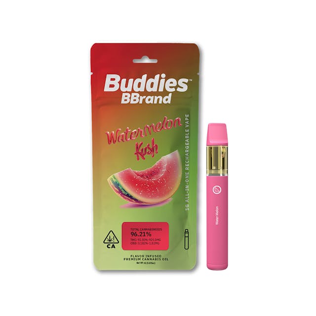 Photograph of product: Watermelon Kush | 1g AIO BBrand - 