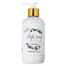 Photograph of Product: (06071) 200mg CBD High Jump Body Lotion 8oz