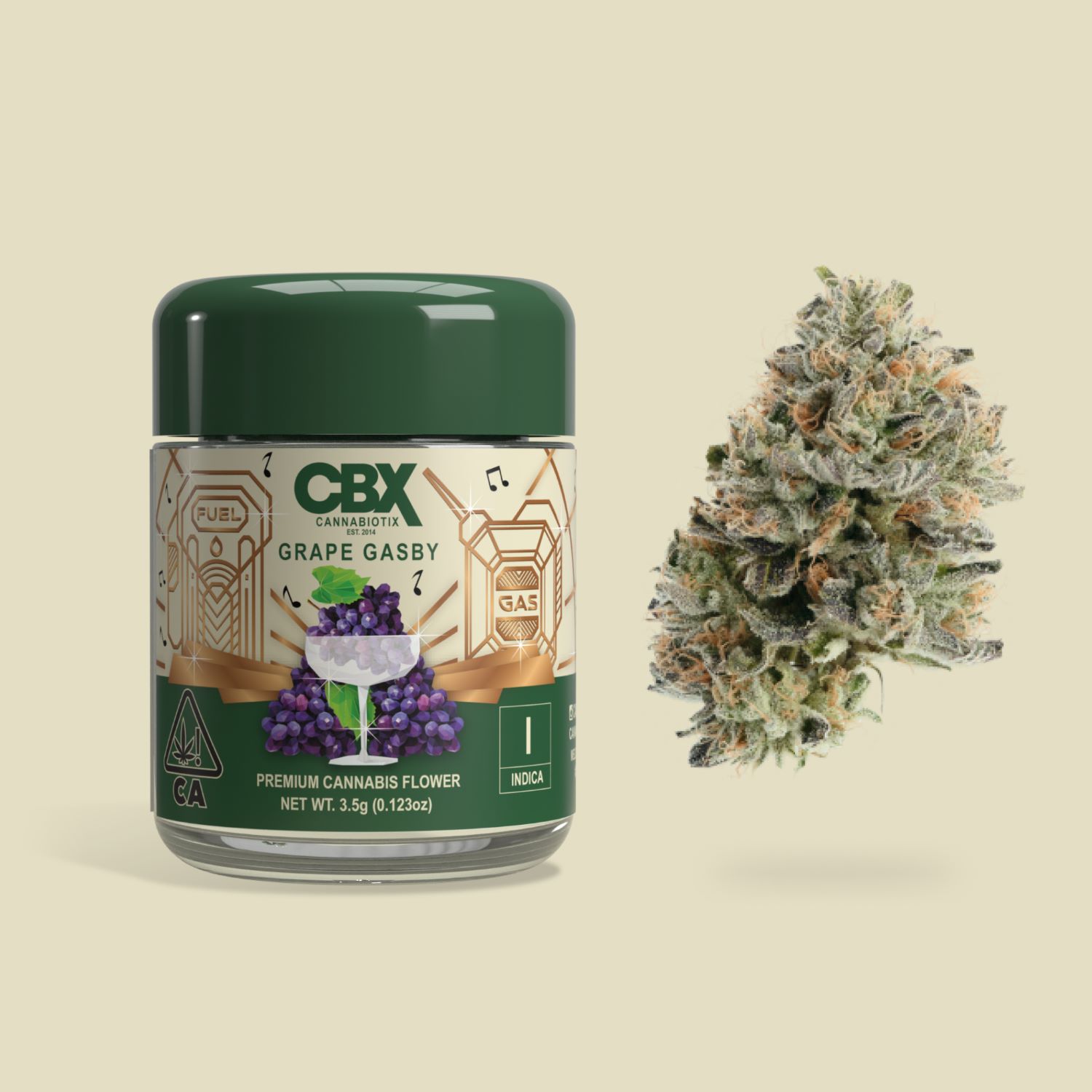 Photograph of product: Cannabiotix - 3.5g - Grape Gasby