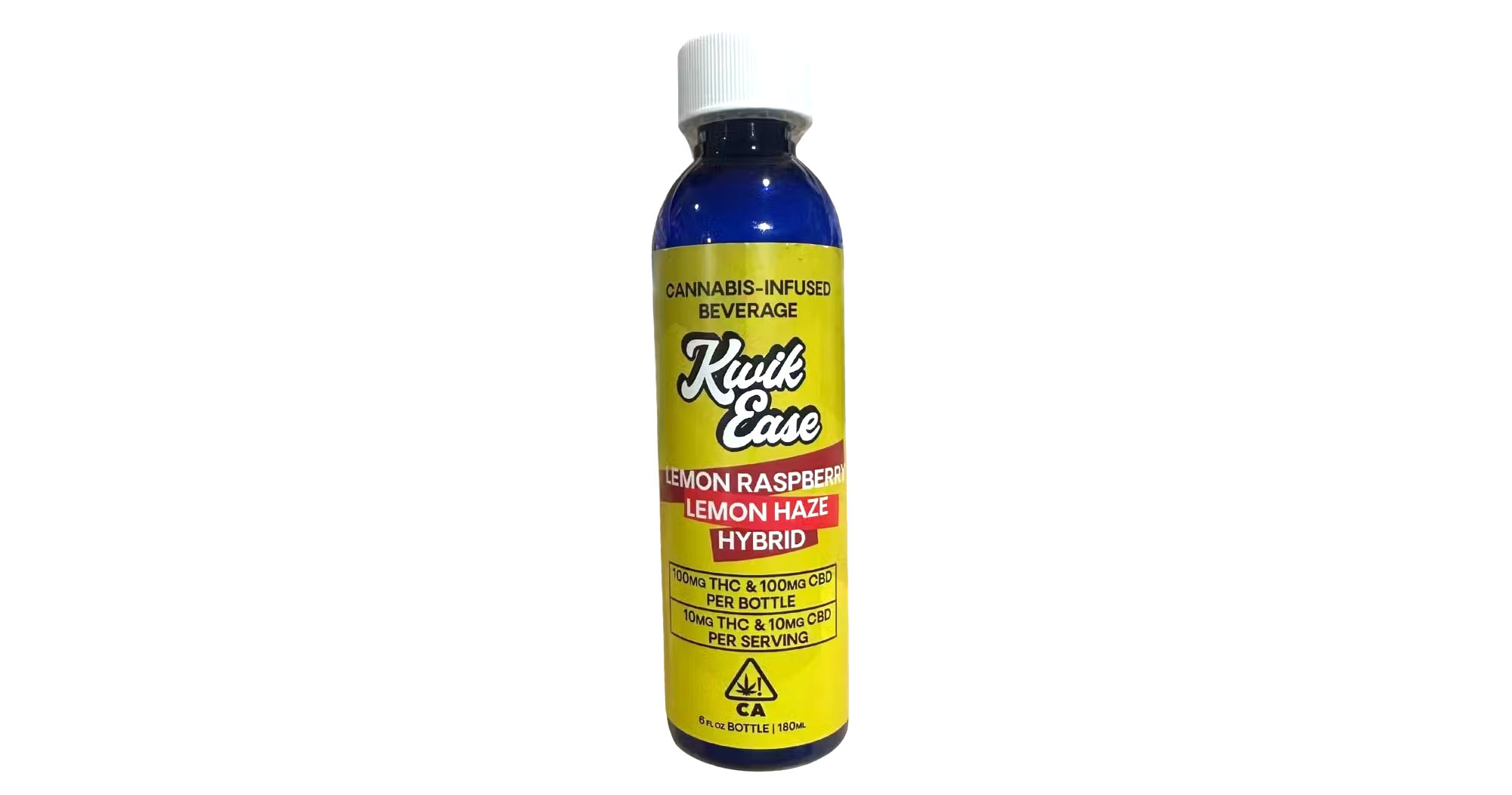 Photograph of product: Kwik Ease - Lemon Raspberry 1:1 (H) - 100mg Beverage