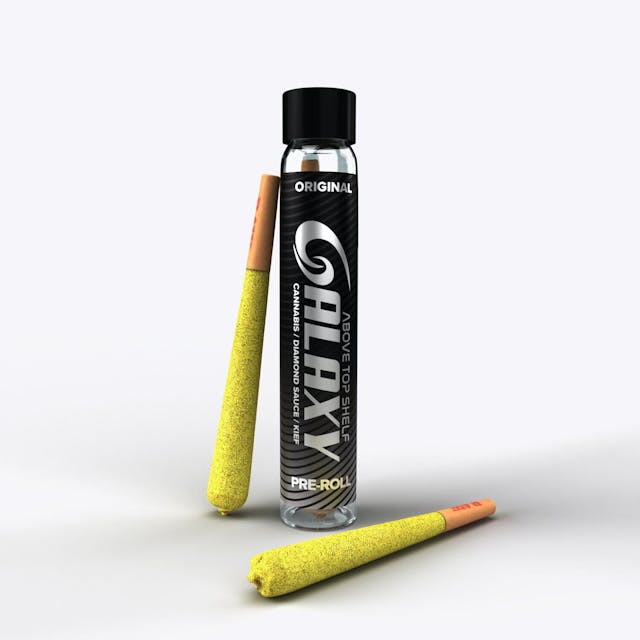 Photograph of product: Original OG 1g Diamond Sauce Infused Preroll