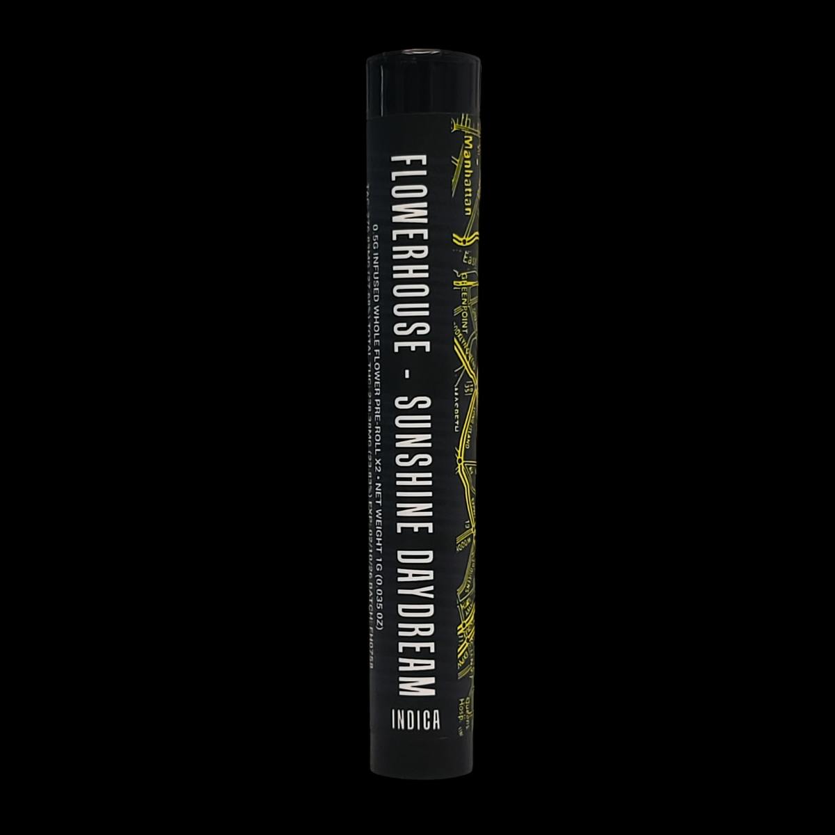 Photograph of product: Flowerhouse | Sunshine Daydream Indoor Infused Pre-Roll 2pk | Oui'd