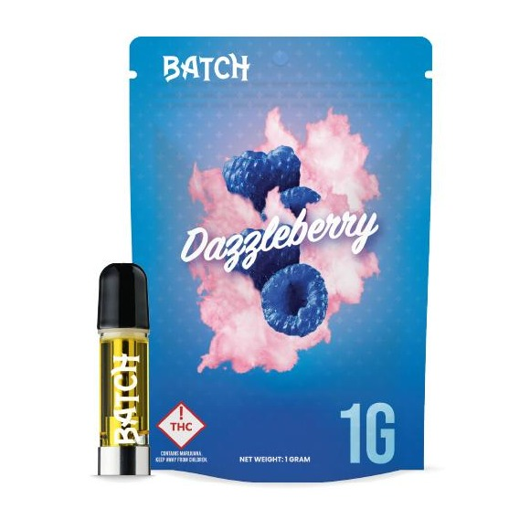 Photograph of product: Batch - 1g (H) Dazzleberry Cartridge