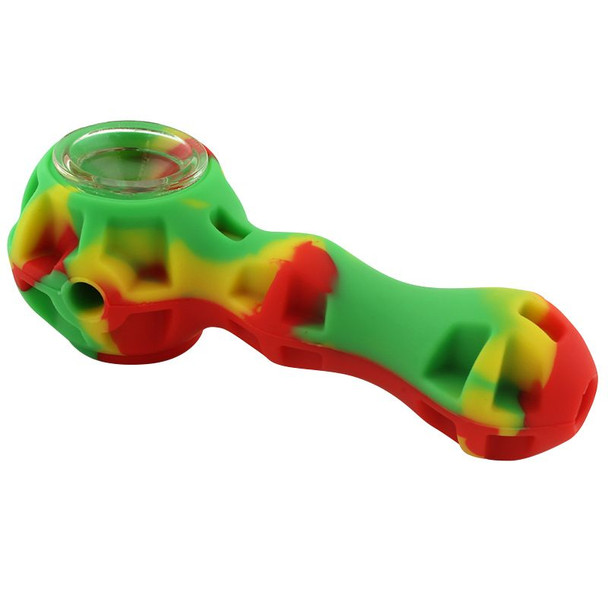 Photograph of product: pipe Silicone 4" w/ Tool and built in glass screen