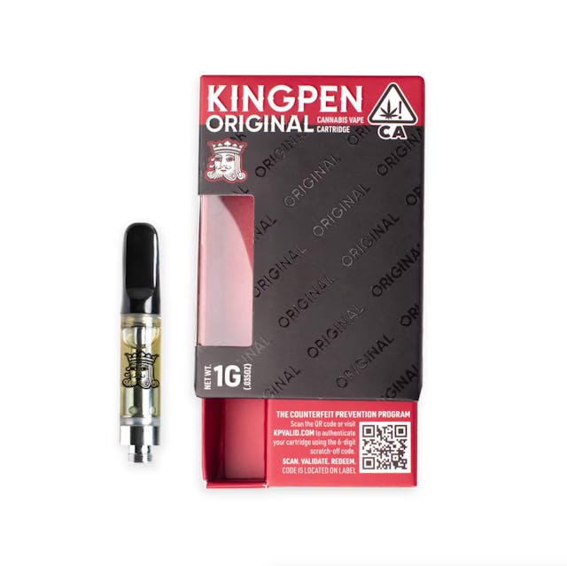 Photograph of product: Bubba Kush Cartridge (1g) - 