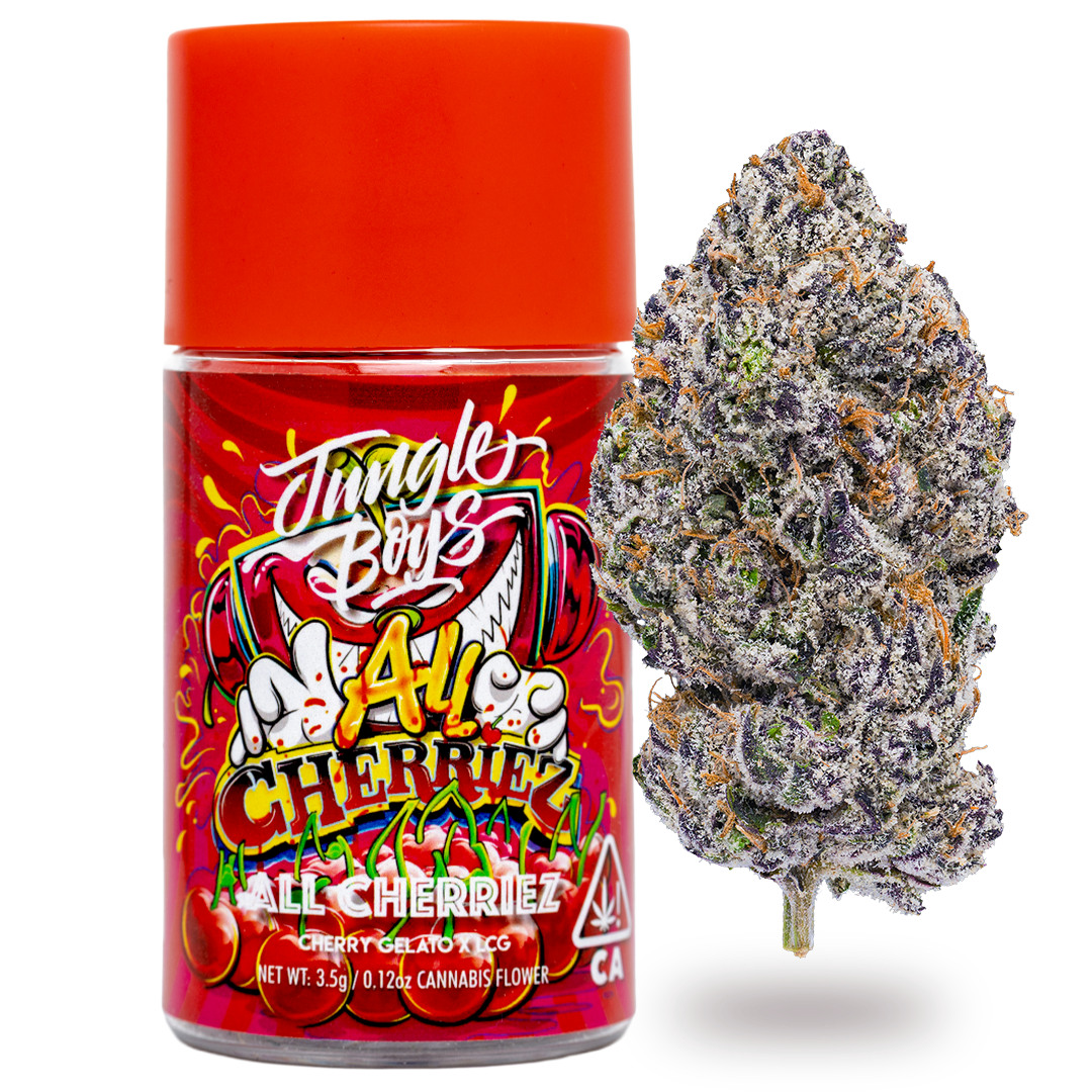 Photograph of product: Jungle Boys | All Cherriez - 3.5g Jar