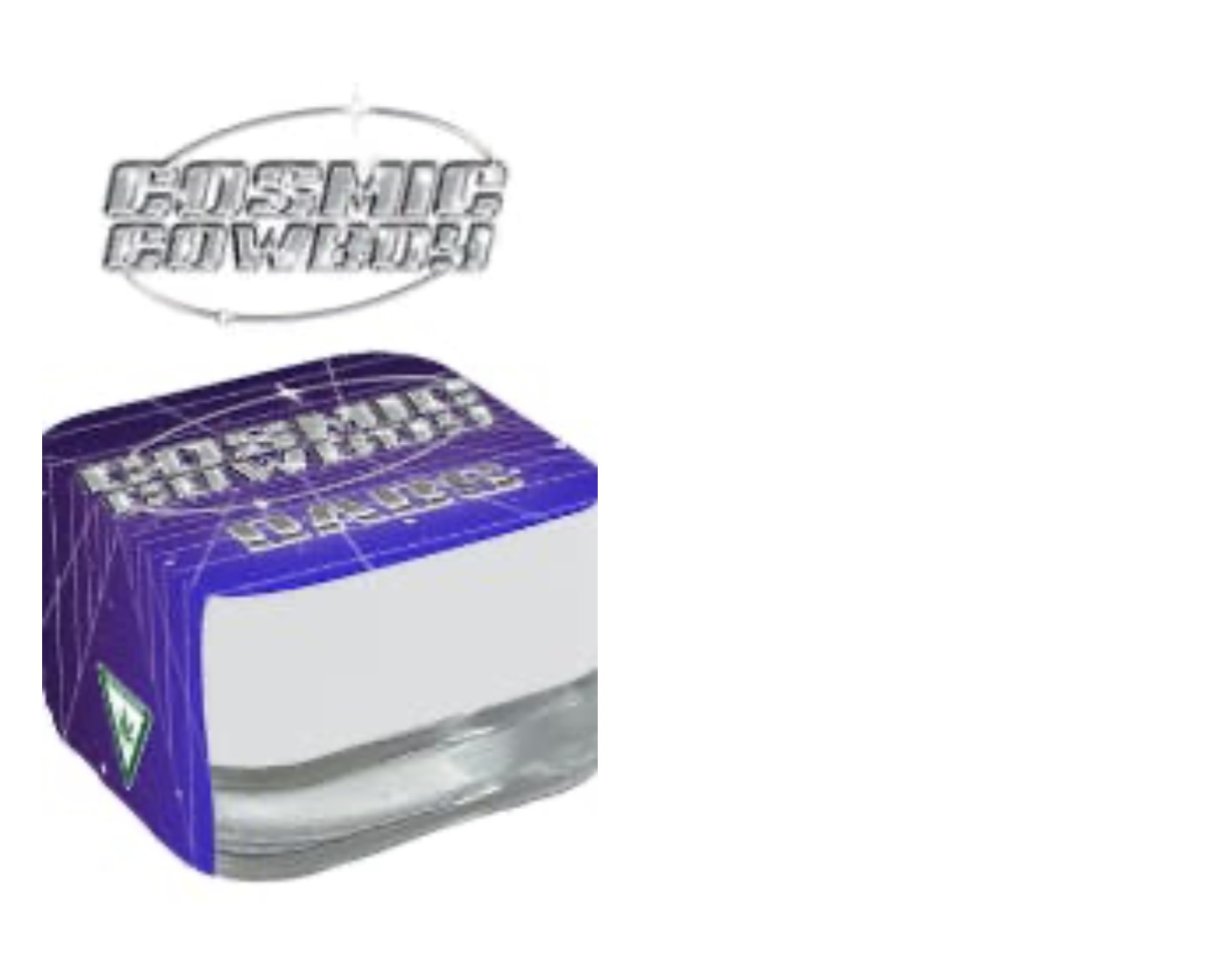 Photograph of product: AU Cosmic Cowboy: Banana Acai Mintz Sugar