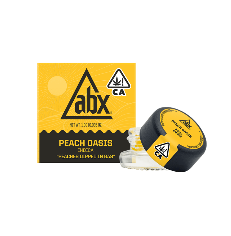 Photograph of product: Peach Oasis (I) BADDER 1g - ABX