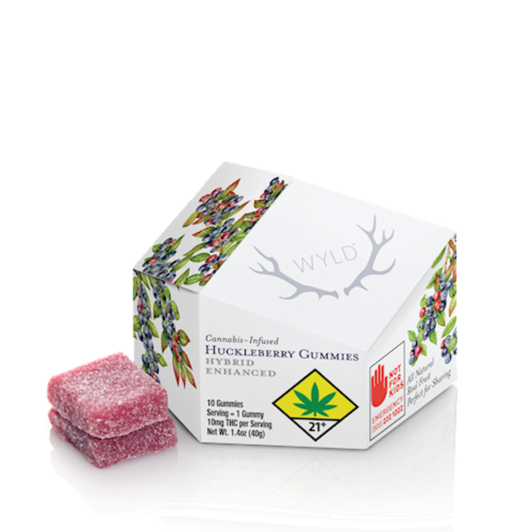 Photograph of product: Wyld - Hybrid Huckleberry Gummies 10pk