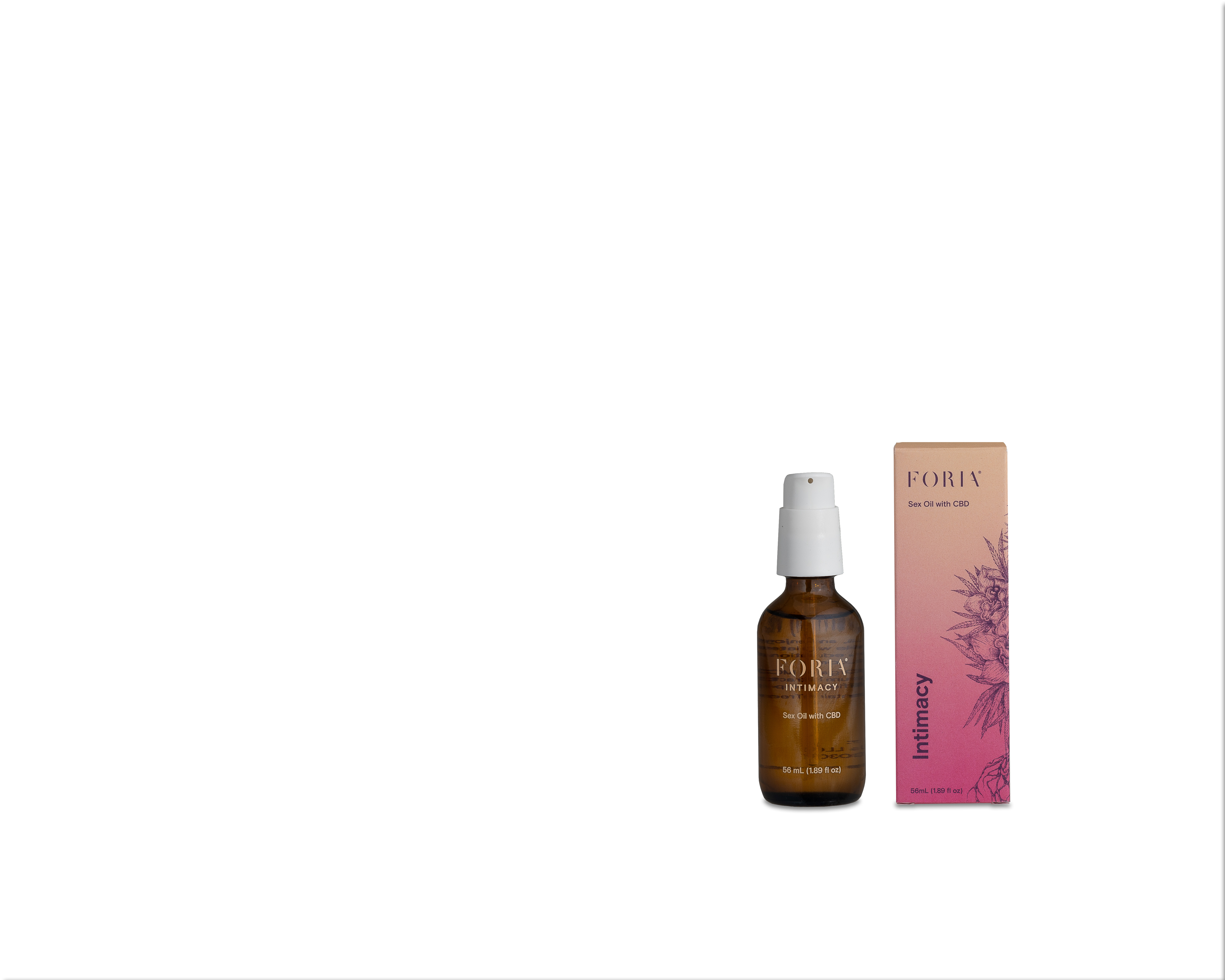 Photograph of product: Intimacy Sex Oil | 56ml | 400mg CBD