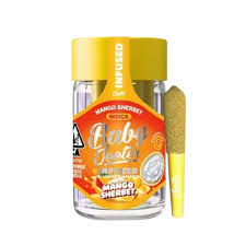 Photograph of product: Baby Jeeter - Mango Sherbet - 5x0.5g Infused Prerolls