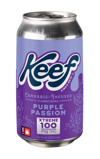 Photograph of product: Keef: Purple Passion 100mg - 