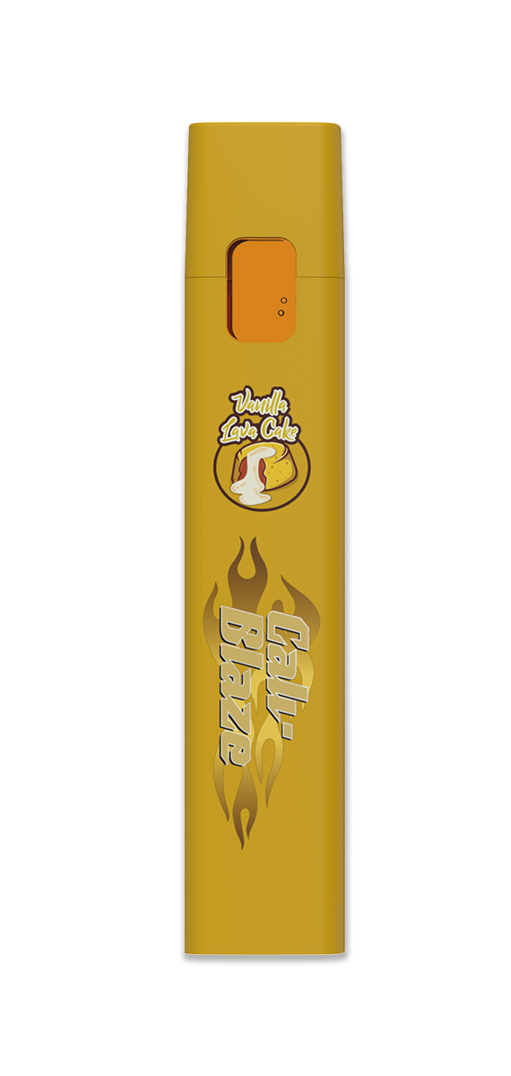 Photograph of product: Cali-Blaze | Vanilla Lava Cake | 1G Live Resin Disposable