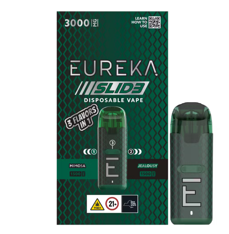 Photograph of product: Eureka | Vape | 3-in-1 Slide | Mimosa / Jealousy
