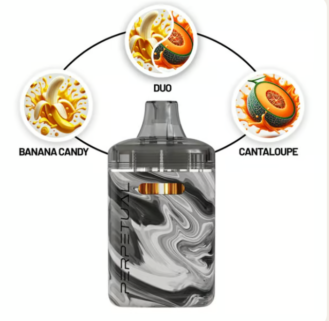 Photograph of product: Green Crack & Northern Lights | Duo Vape | 2g