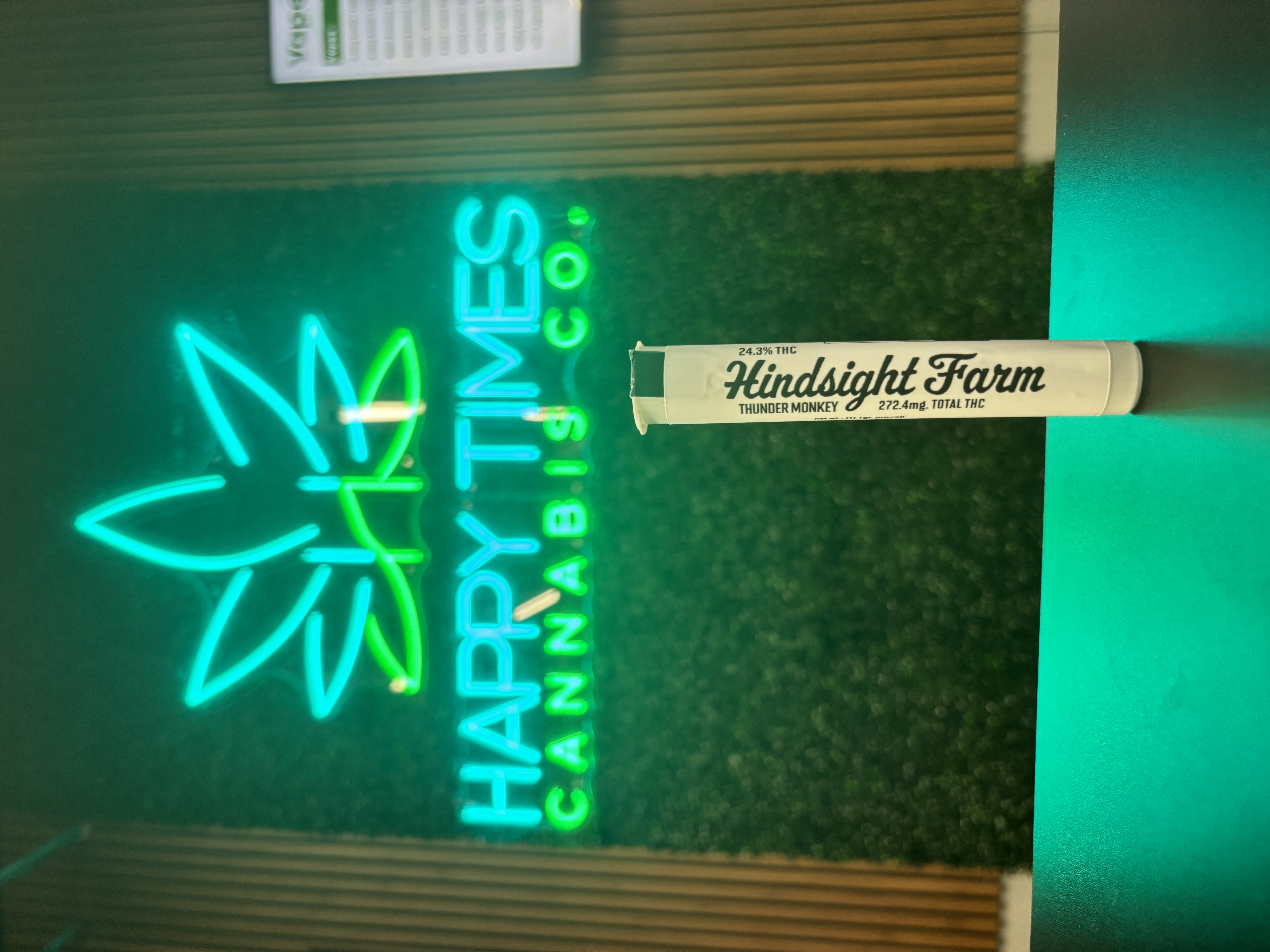 Photograph of product: Hindsight - Thunder Monkey Preroll