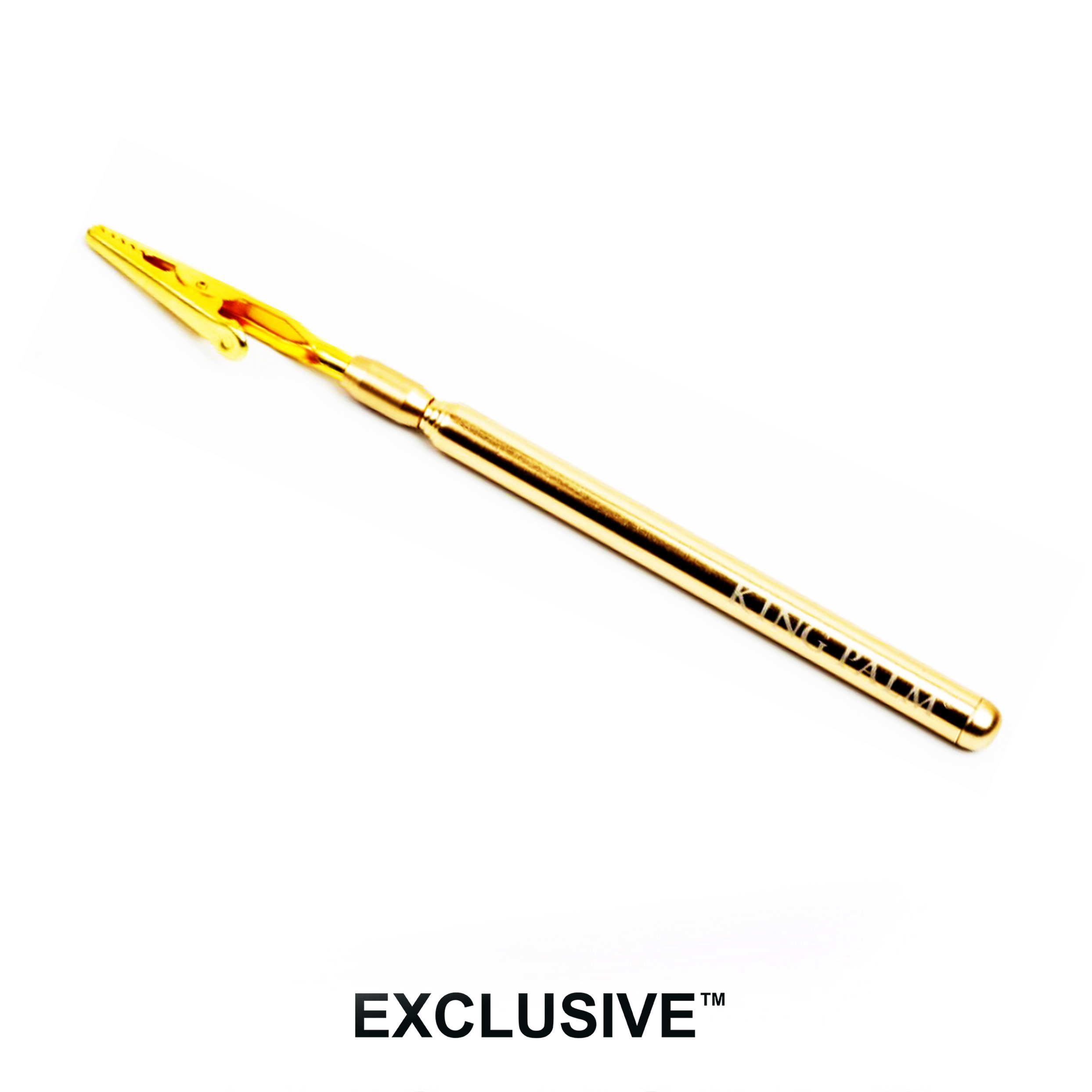 Photograph of product: King Palm Smoke Clip - Gold