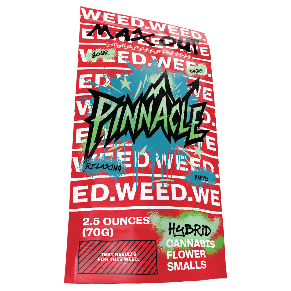 Photograph of product: Pinnacle | Value Oui'd. | 2.5oz MAX OUT - 70.0g