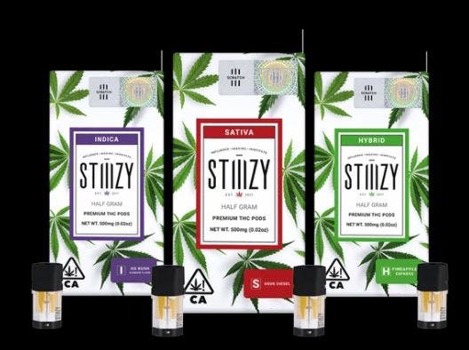 Photograph of product: Apple Fritter Pod 0.5g - STIIIZY - Apple Fritter Pod 0.5g
